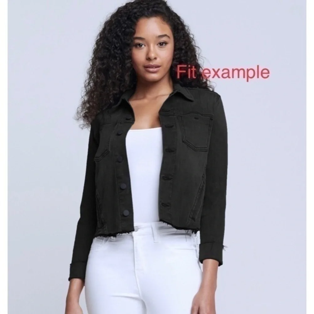 L’agence Janelle Cropped Black Jacket - Picture 14 of 14